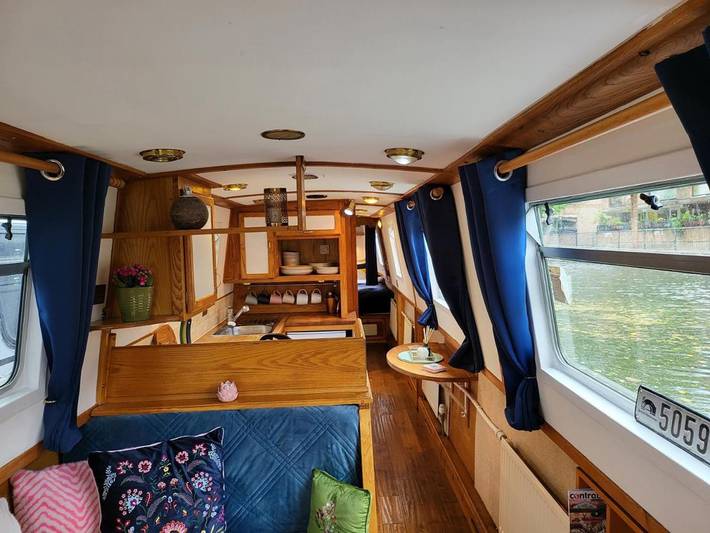 Boot für 4 Personen, mit Balkon und Terrasse sowie Ausblick in London - 3