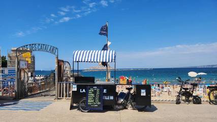 Gîte pour 2 personnes, avec vue dans Plage des Catalans