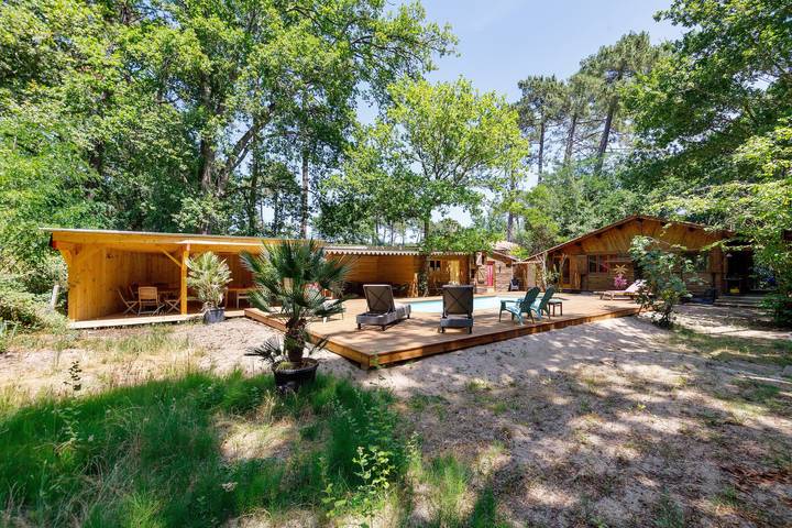 Chalet pour 14 personnes, avec Jardin