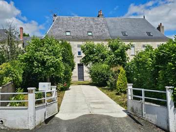 Gîte pour 6 personnes, avec jardin et vue à Bourgueil