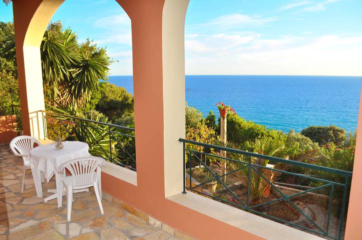 Ferienwohnung für 5 Personen, mit Garten und Ausblick sowie Meerblick in Griechenland - 3