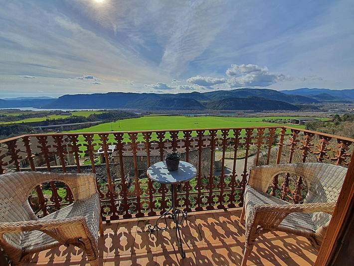 Apartamento para 4 personas, con jardín en Aínsa