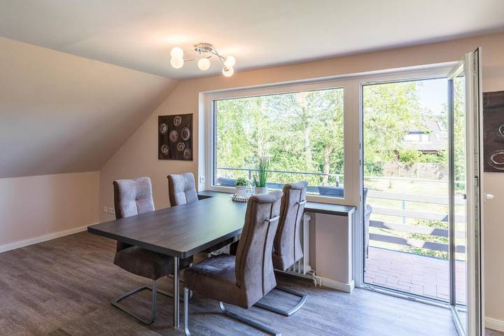 Ferienwohnung für 5 Personen, mit Garten und Balkon in Schobüll - 3