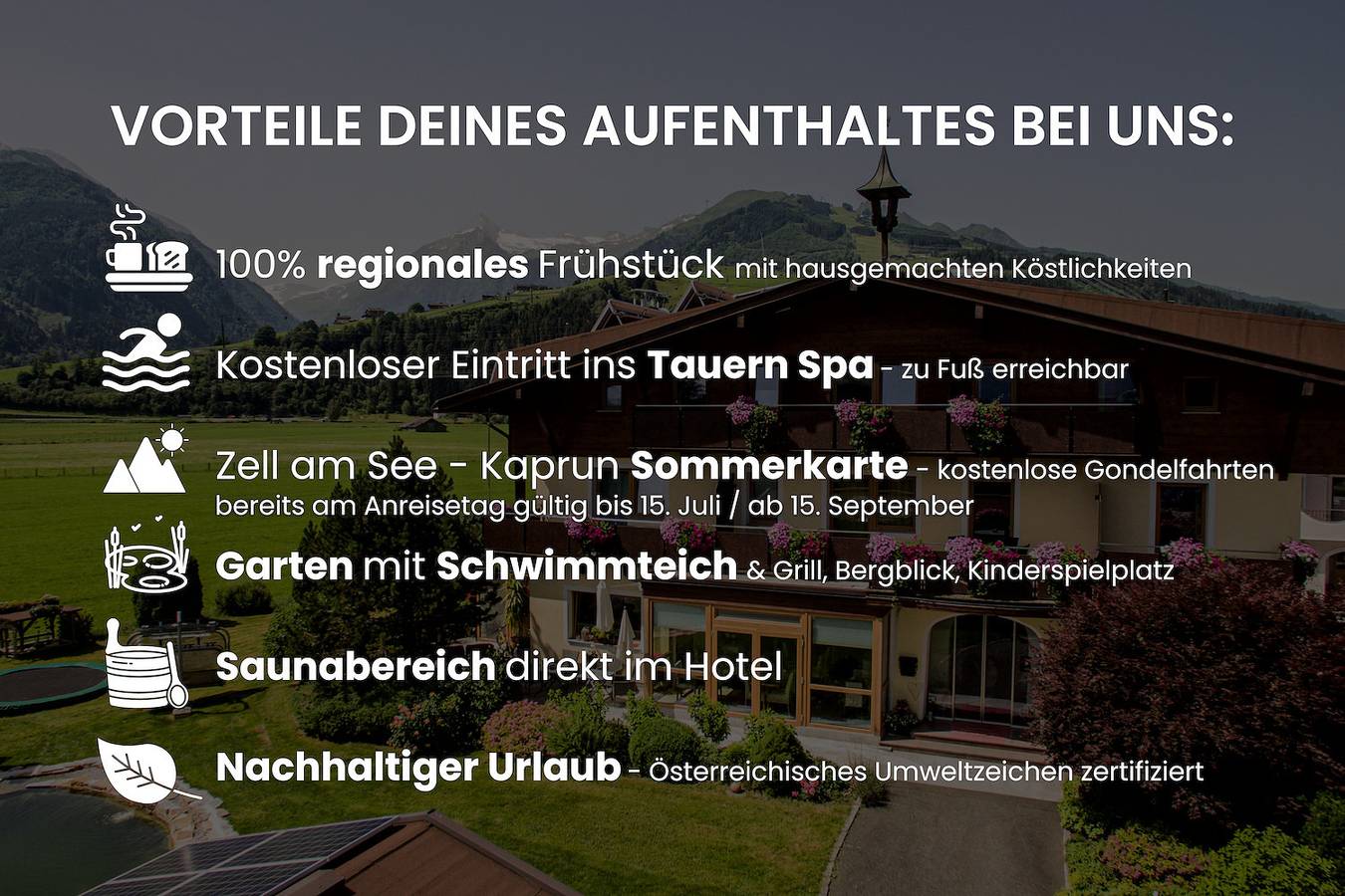 Einzelzimmer mit Dusche od. Bad, Wc in Kaprun, Pinzgau