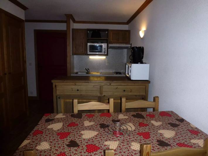 Ganze Wohnung, Ferienwohnung 2 Zimmer Bergecke - 6 Personen in Bessans, Region Saint-Jean-de-Maurienne