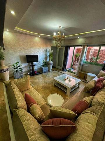 Gîte pour 6 personnes, avec vue ainsi que piscine et jardin dans Jardin Majorelle Marrakech