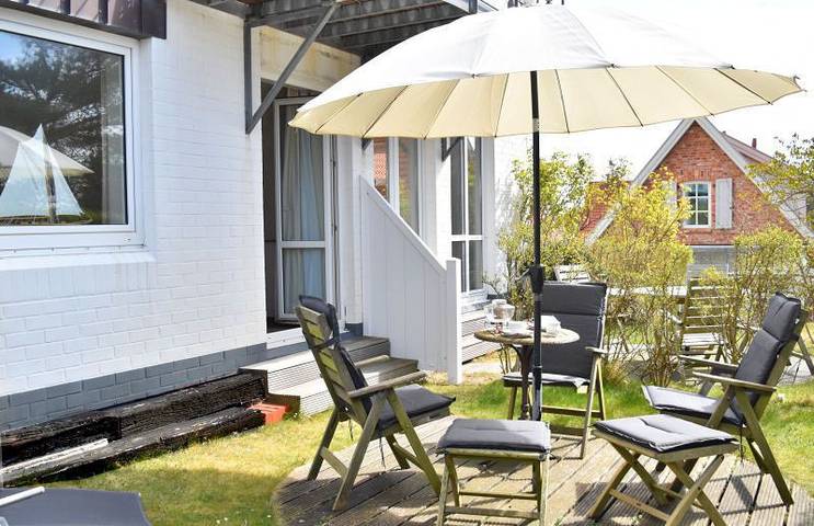 Ferienwohnung für 4 Personen, mit Garten und Sauna auf Spiekeroog