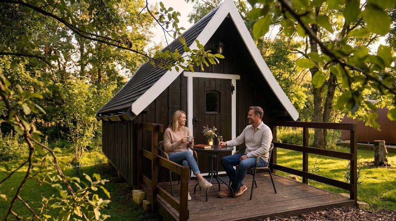 Little Wood Lodges in Bailly-aux-Forges, Haute-Marne