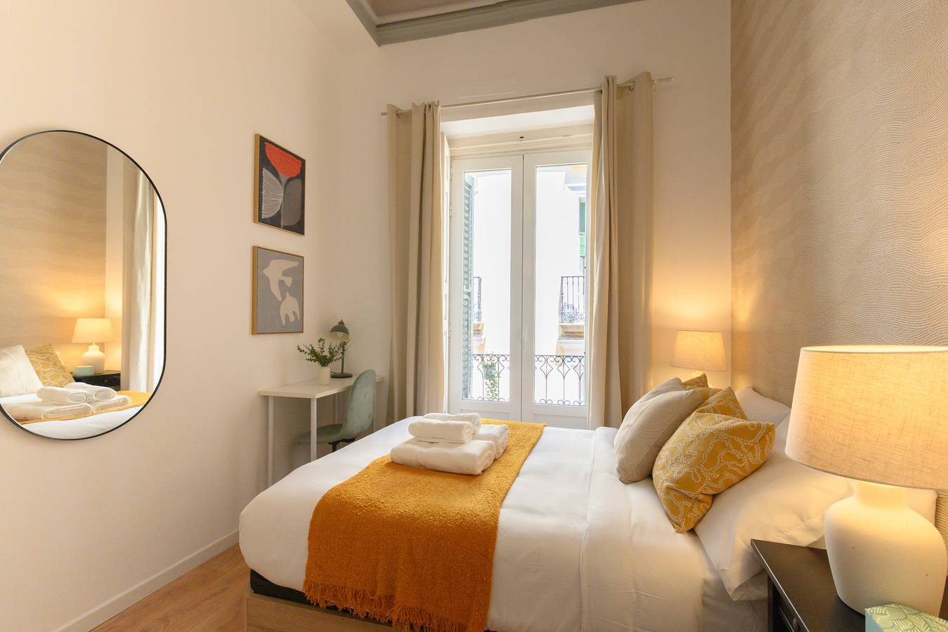 Apartamento entero, M Apartamento de 1 dormitorio con balcón in Centro (Madrid), Madrid