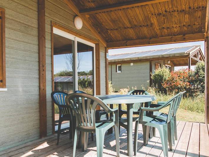 Chalet pour 2 personnes, avec bassin pour enfant dans le Lot - 2