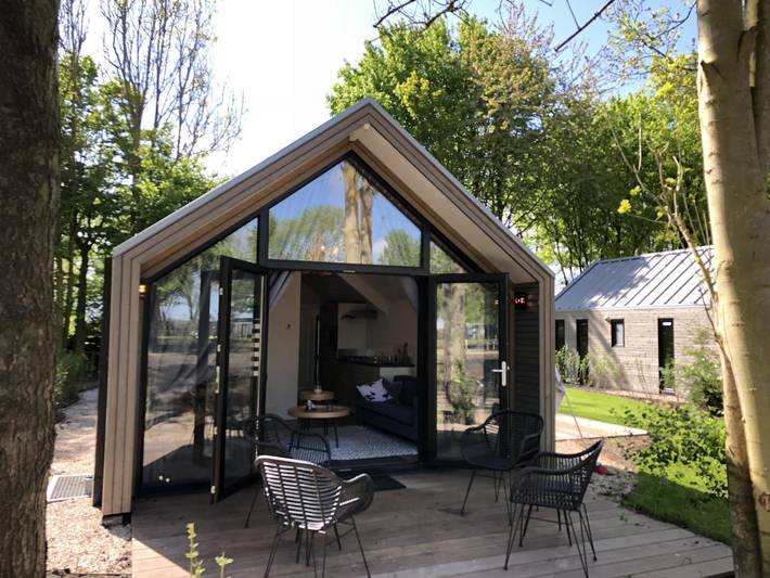 Huisje aan zee voor 4 personen, met tuin aan het Veluwemeer