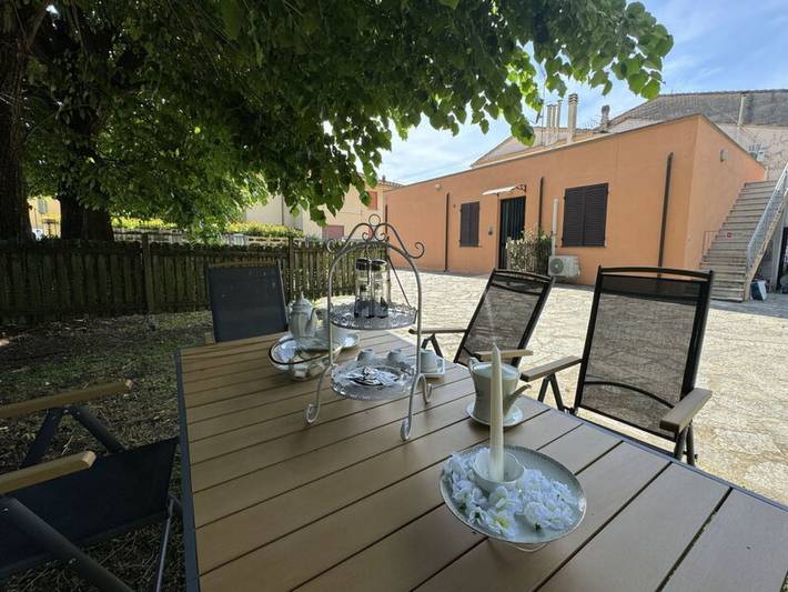 Ferienhaus für 3 Personen, mit Garten