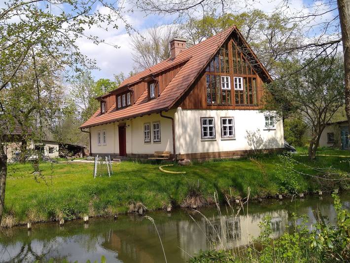 Ferienhaus für 6 Personen, mit Terrasse und Garten sowie Ausblick