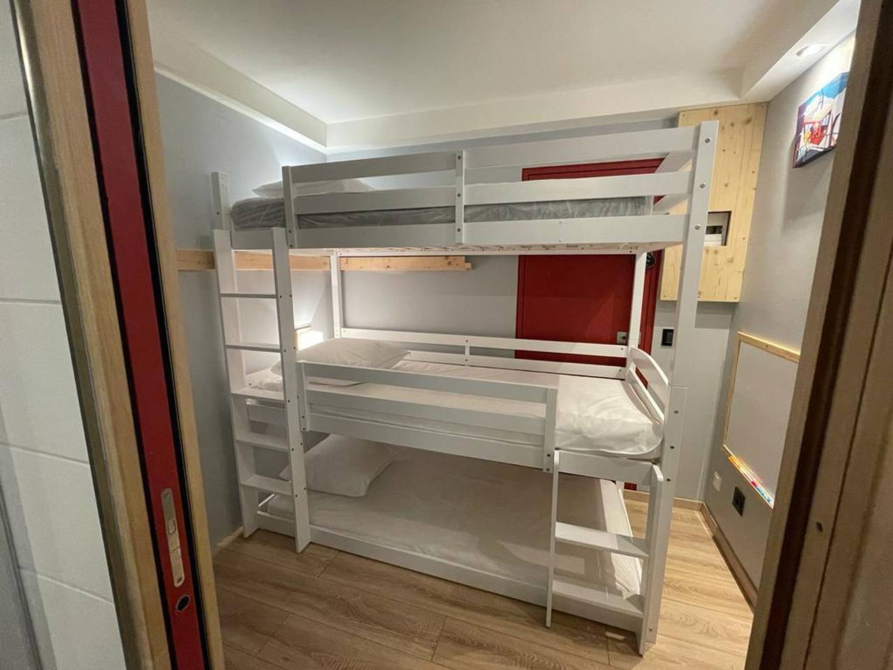Ganze Wohnung, Renovierte Wohnung im Zentrum von Les Arcs 2000 mit Balkon in Les Arcs, Bourg-Saint-Maurice