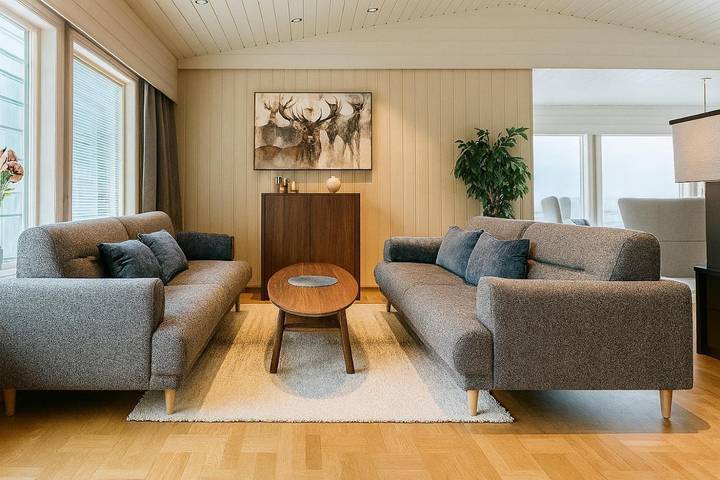 Ferienhaus für 6 Personen, mit Garten und Ausblick in Bud - 2