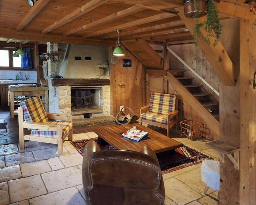 Le Doubs Chalet - Chalet Garnache - Labellisé "Pêche" in Pays de Pontarlier, Jura Francais