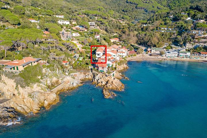 Ganze Wohnung, Ferienwohnung Terrazza Insel Elba mit Meerblick in Scaglieri, Portoferraio