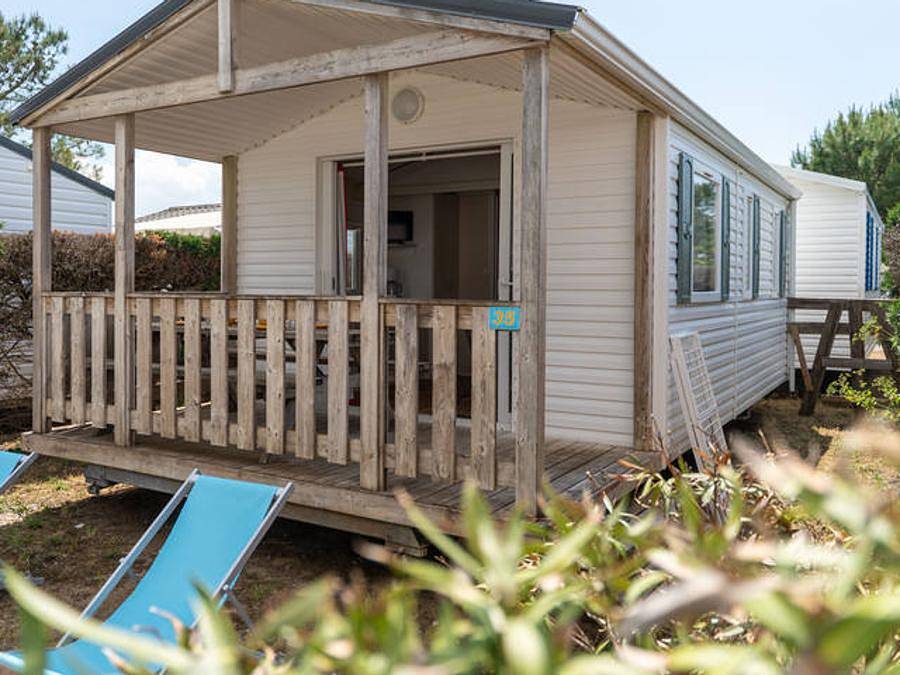 Camping Le Pavillon Bleu  - Mobilhome 4 personas - Eco 2 Dormitorios in L'Aiguillon-la-Presqu'île, Vandea
