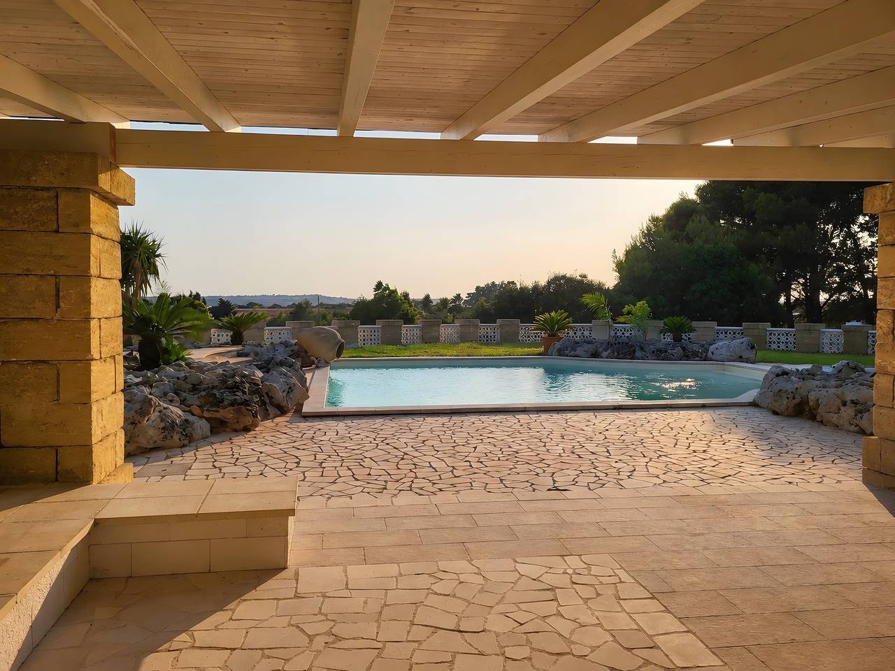 Villa "Seashell - Salento Retreat" con piscina privata, Wi-Fi e aria condizionata in Corsano, Provincia di Lecce