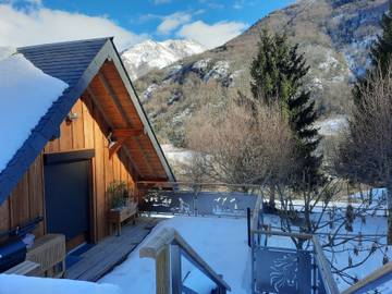 Chalet pour 4 personnes, avec sauna et jacuzzi, animaux acceptés dans Occitanie