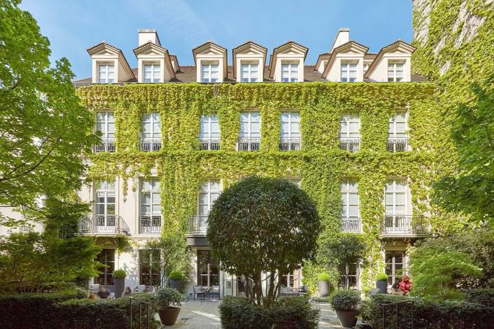 Hôtel pour 8 personnes, avec vue et jardin