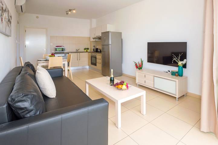 Ganze Wohnung, Ferienwohnung für 4 Personen mit Balkon/Terrasse in Protaras, Südzypern