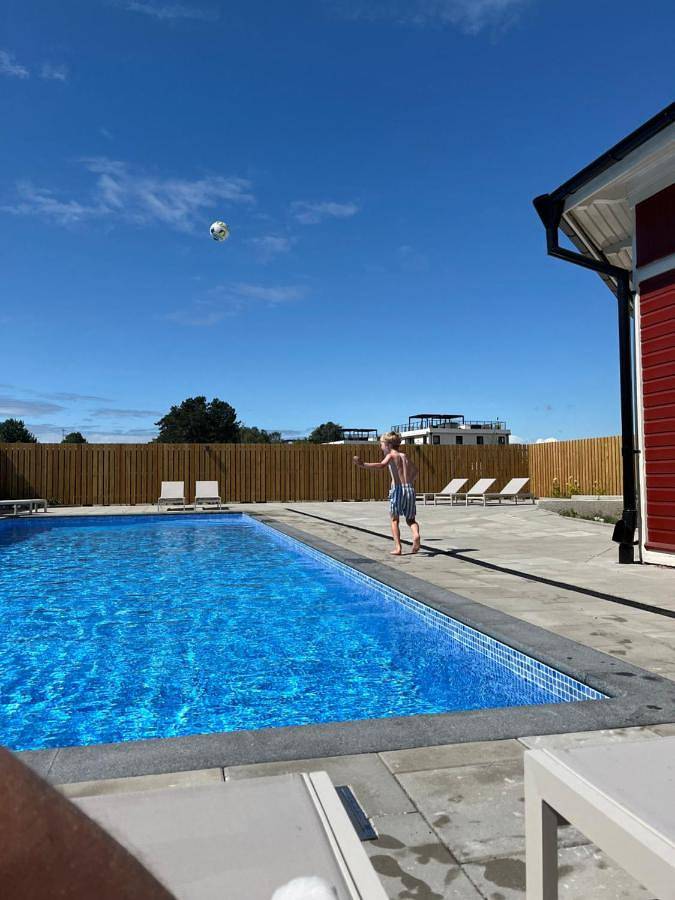 Ferienwohnung für 5 Personen, mit Terrasse und Sauna sowie Pool und Ausblick in Beddingestrand - 2