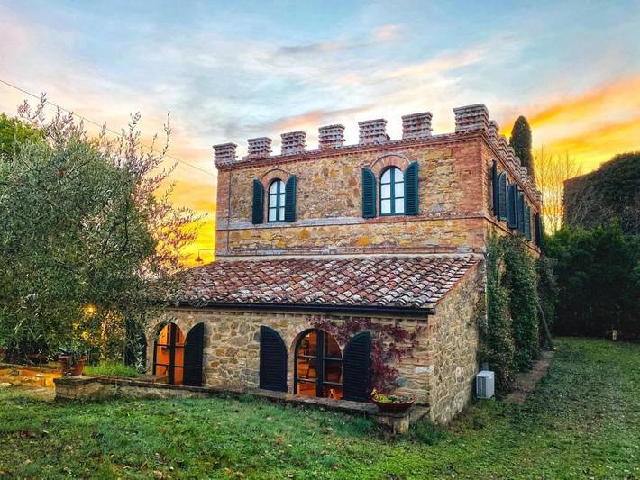 Location de vacances pour 8 personnes, avec jardin et vue, animaux acceptés à San Giovanni d'Asso - 2