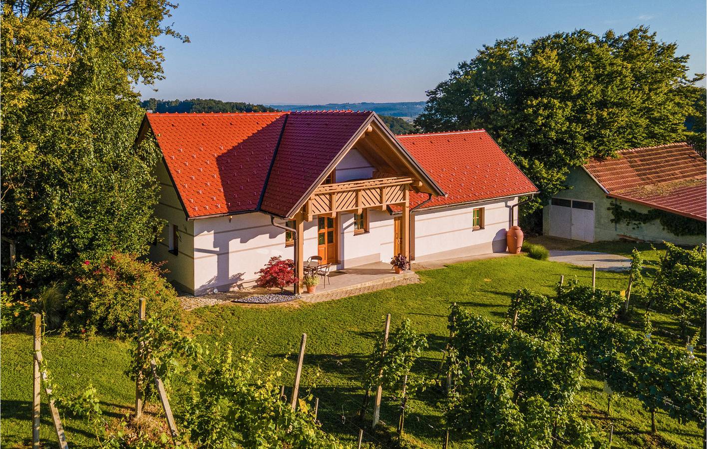 Ferienhaus für 4 Personen mit Garten in Friedau, Untersteiermark