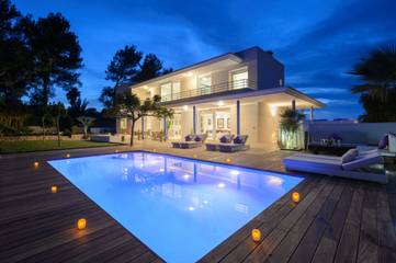 Villa in Sant Josep de sa Talaia, Ibiza Süden für 9 