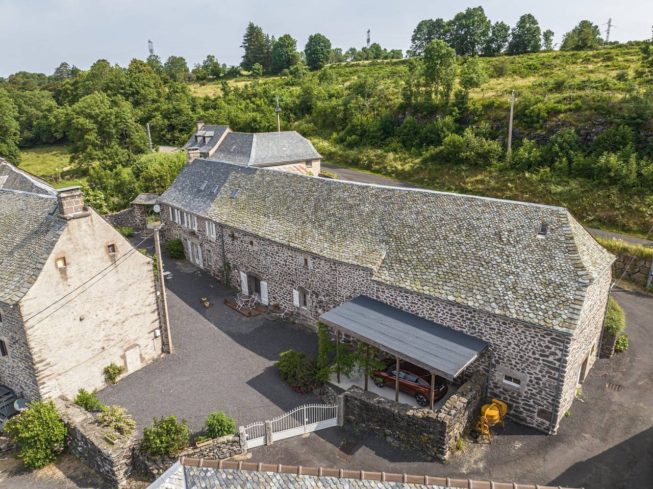 La Longère, Chambres et Table d'hôtes - Chambre Aubrac in Alpuech, Argences en Aubrac