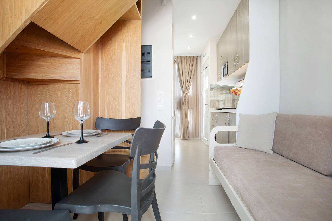 Ganze Wohnung, Ferienwohnung "Casa Doppia 2" mit Meerblick, Balkon und Wlan in Bochali, Zakynthos