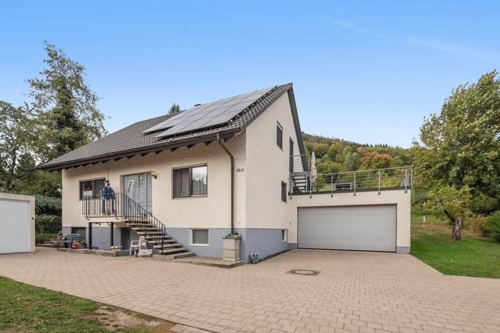 Ferienwohnung für 4 Personen, mit Balkon und Garten in Ostalbkreis