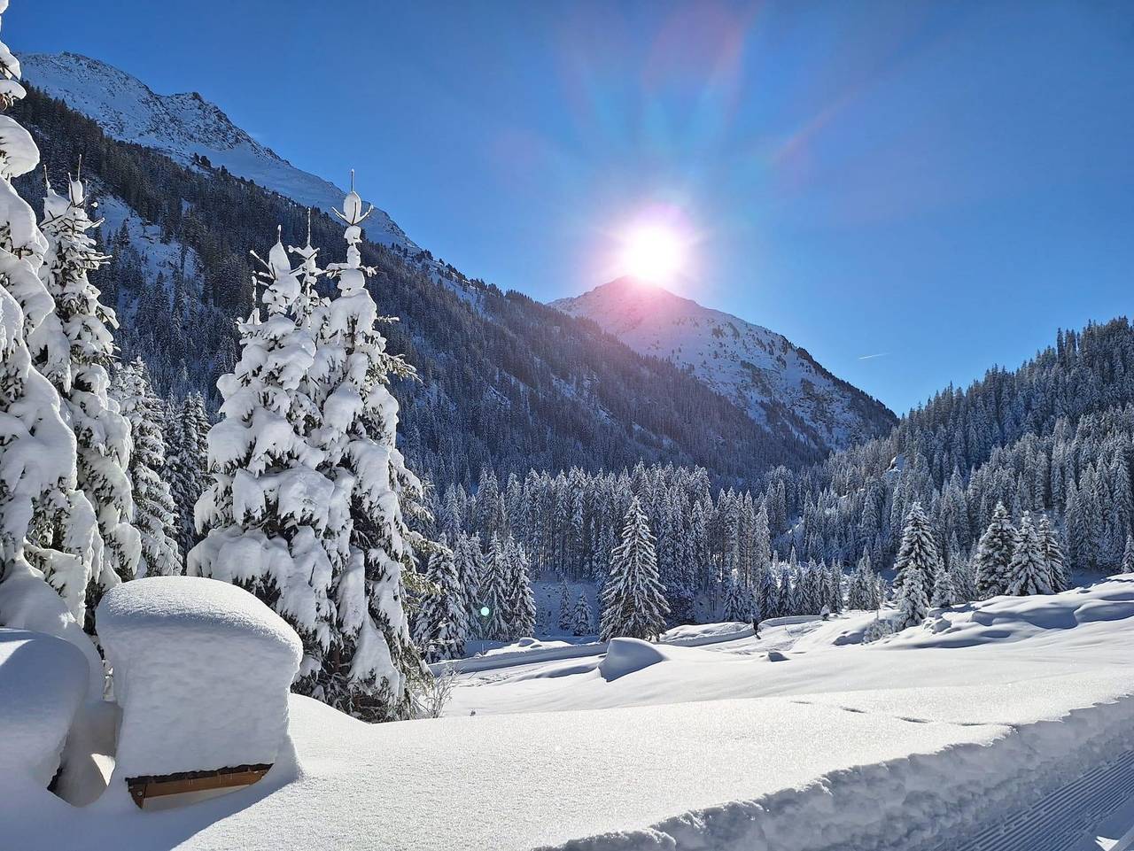 Apartpension Schollberg - S'Gsund #8 in Sankt Anton am Arlberg, Arlberg