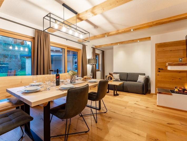Ferienwohnung für 6 Personen, mit Balkon und Sauna in Mariapfarr