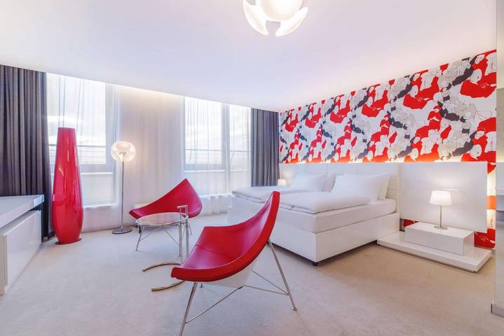 Hôtel pour 2 personnes, avec terrasse et jacuzzi ainsi que piscine et sauna, animaux acceptés à Bratislava - 4