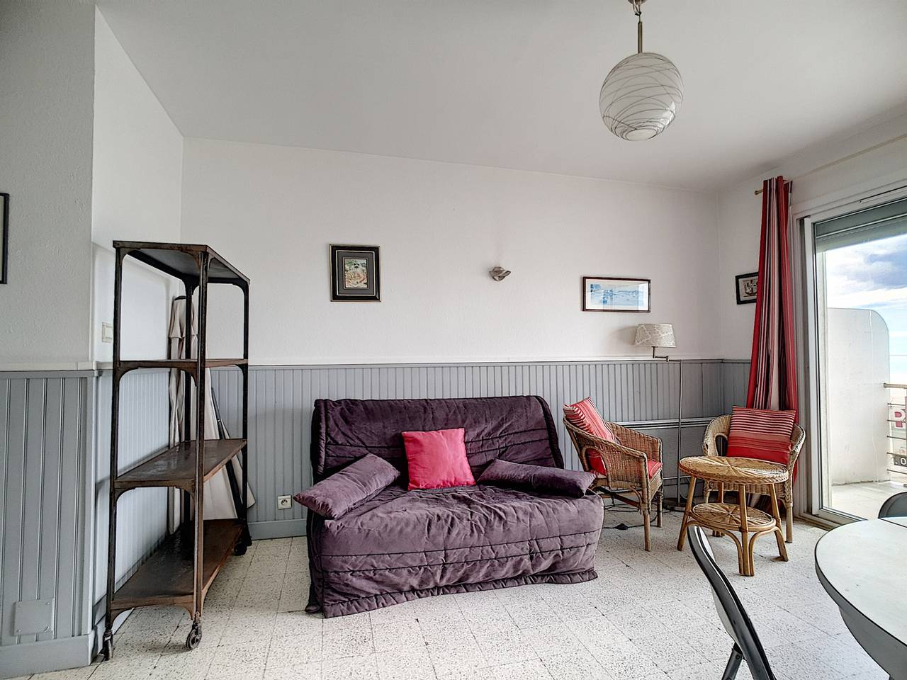 Ganze Wohnung, Ferienwohnung für 4 Pers., 1. Reihe, Parkplatz, Südbalkon, Meerblick, Palavas-les-Flots in Palavas-les-Flots, Côte d'Améthyste