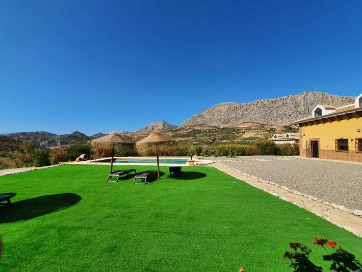 Casa rural para 11 personas, con Terraza y Jardín además de Piscina y Vistas en Valle de Abdalajís - 2