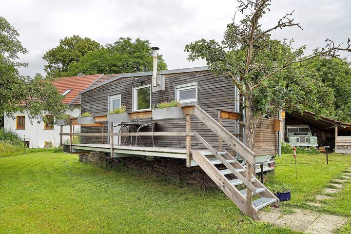 Ferienwohnung für 2 Personen, mit Balkon und Garten