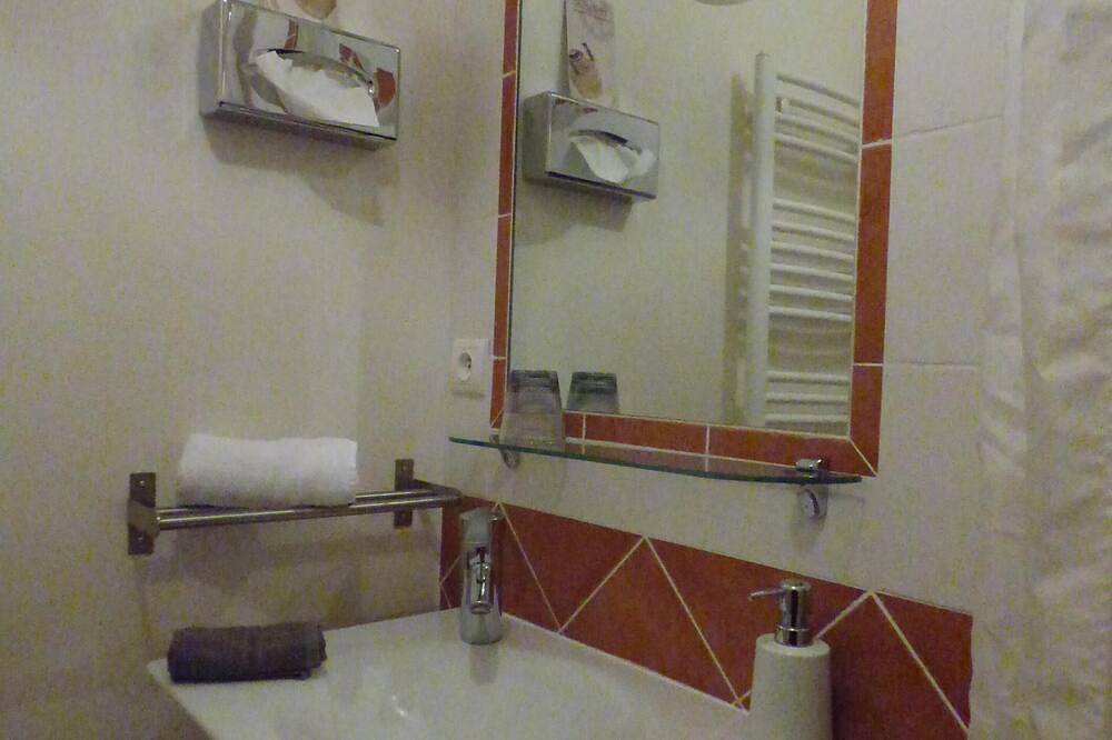 Bathroom Danica Room in Monlet, Livradois-Forez Regional Nature Park