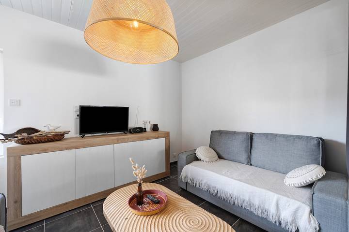 Casa vacacional 'Ca M'Suffit' con piscina privada climatizada, terraza y jardín in La Tranche-sur-Mer, Vandea