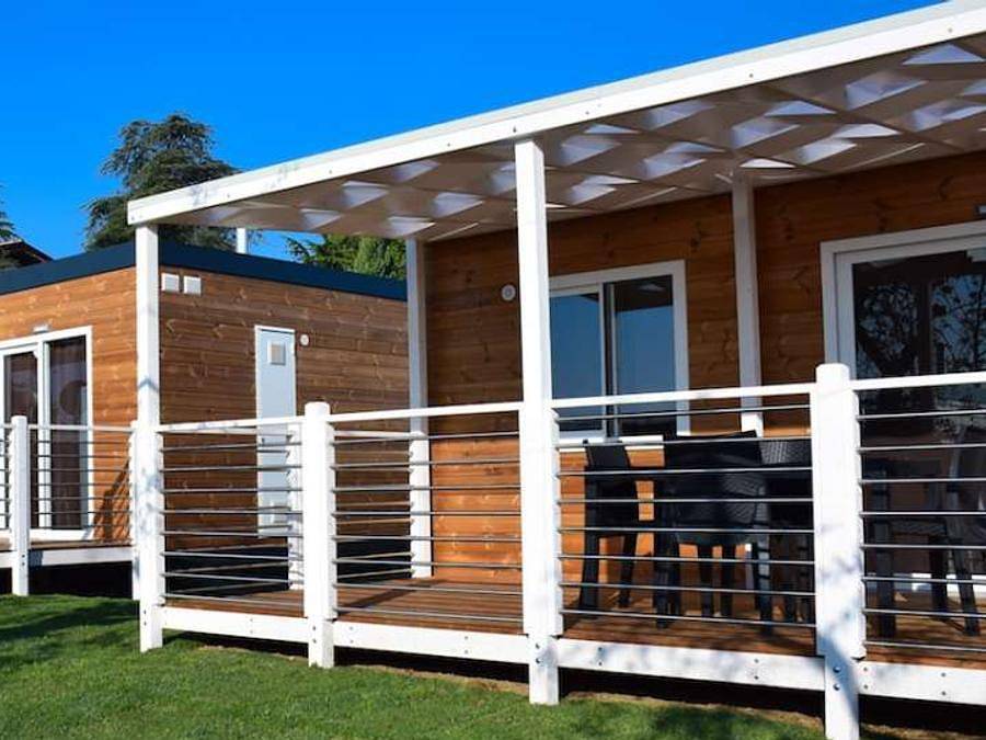 Camping Europa Silvella - Mobilhome 5 personas - Maxicaravan Rocca Miércoles/Miércoles in Manerba del Garda, Montañas Garda