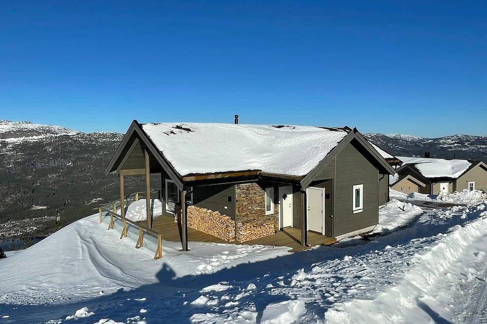 Ferienhaus Trollebo - unverbauter Blick - Bergpanorama - Skipiste -  Wandern in Vrådal, Kviteseid