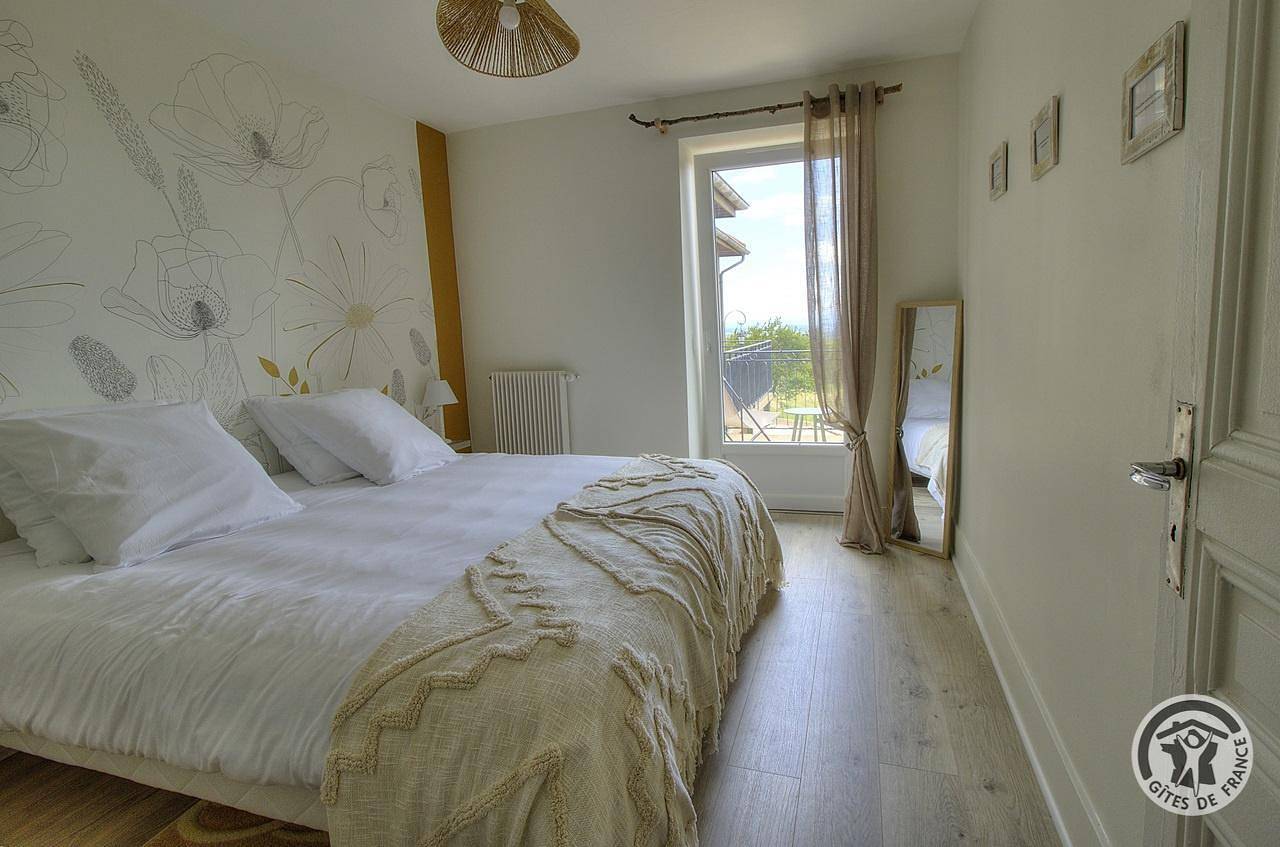 Gîte für 6 Personen mit Terrasse in Chiroubles, Villefranche-sur-Saône und Umgebung