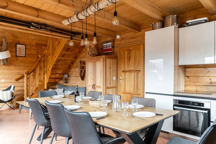 250 m des pistes, chalet 10 pers & piscine commune in La Joue du Loup, Le Dévoluy