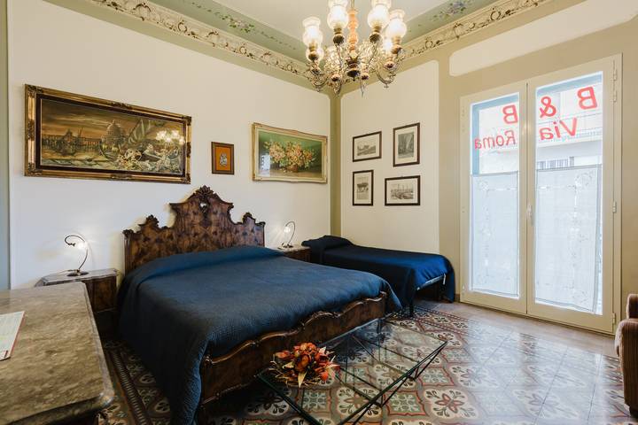 Chambre d’hôte pour 3 personnes, avec balcon