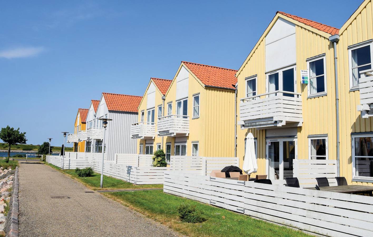 Hel ferielejlighed, Ferielejlighed for 4 personer med terrasse in Rudkøbing, Langeland