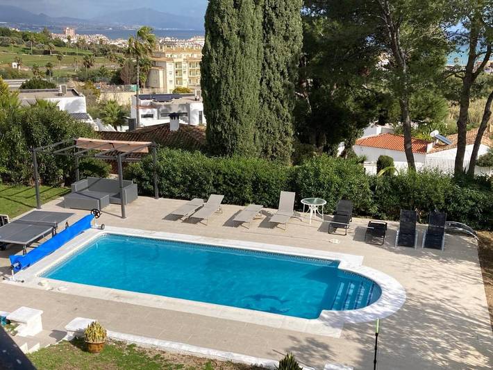 Casa rural para 12 personas, con vistas además de piscina y jardín, Se admiten mascotas en Manilva - 3