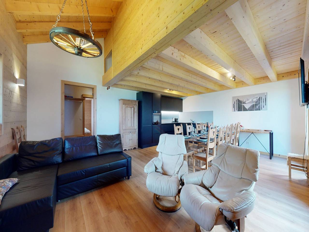 Schöne Wohnung mit Balkon in Nendaz, Walliser Alpen