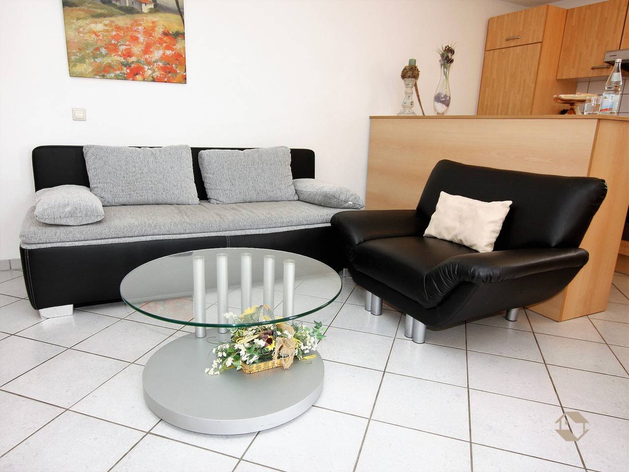 Ganze Wohnung, Ferienwohnung 'Linder' mit Privatterrasse und Wi-Fi in Schömberg, Nordschwarzwald
